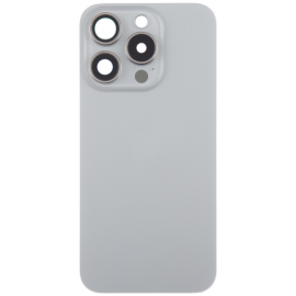 Tampa Traseira COM LENTES e Suportes METALICOS para iPhone 15 Pro