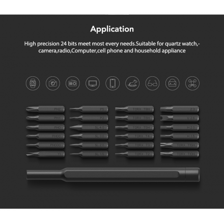 Destornilladores De Precision / 24 En 1 / MJJXLSD002QW / Marca Xiaomi 2