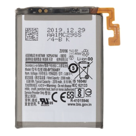 N497 Batería Litio Para Samsung Galaxy Z Flip F700...