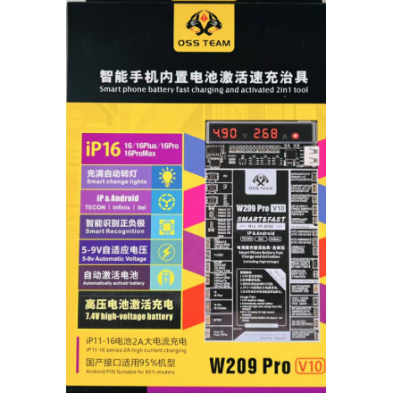 Reactivador de Bateria OSS TEAM W209 pro para iPhone 11-...