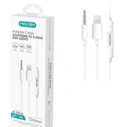 N175 ZH-5031M Cable de audio del vehículo Lightning de...