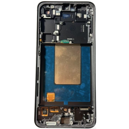 Pantalla Completa Original LCD Y Táctil Con Marco Para Samsung Galaxy S24 FE SM-S721B - Plata