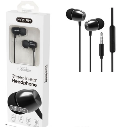n210.1 EJ-02015M auriculares jack de 1.2m