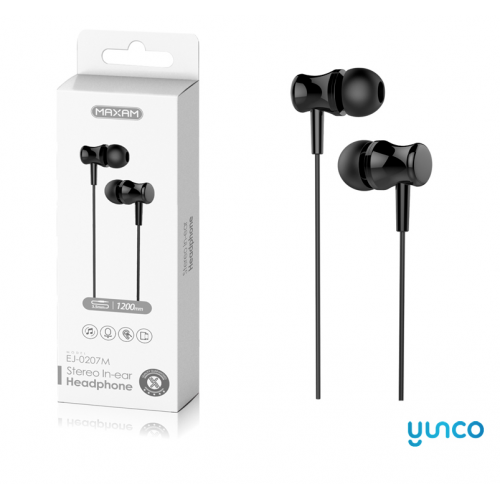 Cascos / AuricularEs Con Microfono 1.2M / EJ-0207M/ MAXAM