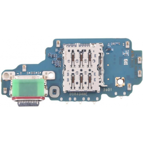 Flex Placa De Carga Tipo C Y Lector De Tarjeta Sim Para Samsung Galaxy S25 Ultra (SM-S938)
