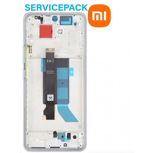 SERVICE PACK Pantalla Completa Amoled Y Táctil Original Con Marco Para Redmi Note 14 Pro 5G