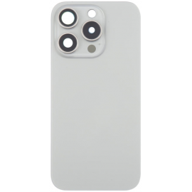 Tampa Traseira Com Lente de Câmara e Suportes Metálicos para iPhone 16 Pro Max