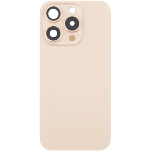 Tapa Trasera Con Lente De Cámara Y Soportes Metálicos Para iPhone 16 Pro Max