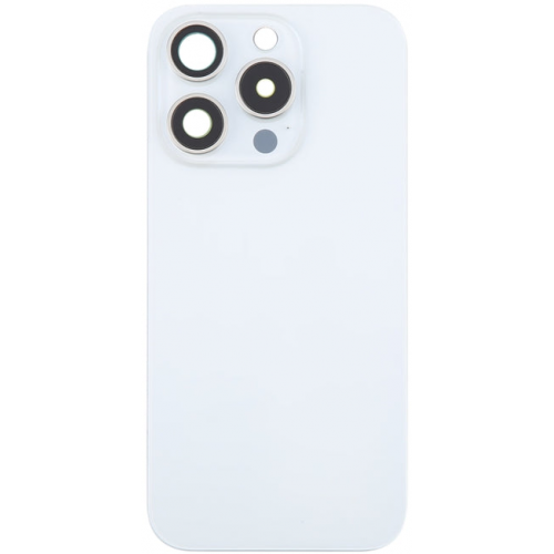 Tapa Trasera Con Lente De Cámara Y Soportes Metálicos Para iPhone 16 Pro Max