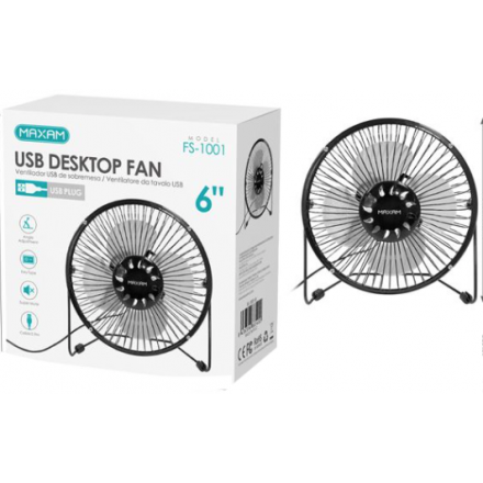 FS-1001 Ventilador De Sobresema De Carga Directa USB