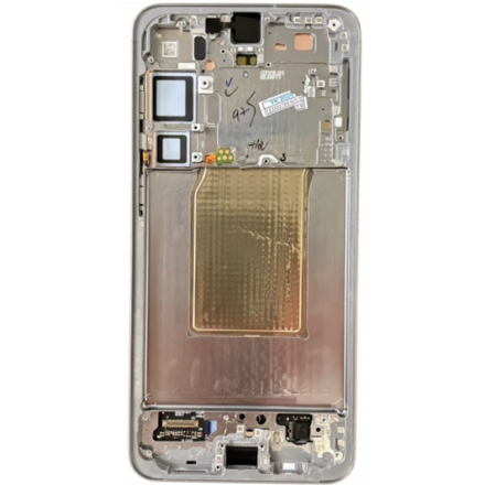 N246 Pantalla Completa Original LCD Y Táctil Con Marco Para Samsung Galaxy S25 PLUS (GRIS)