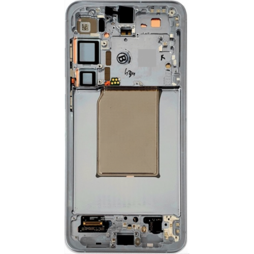N246 Pantalla Completa Original LCD Y Táctil Con Marco Para Samsung Galaxy S25 PLUS (PLATA)