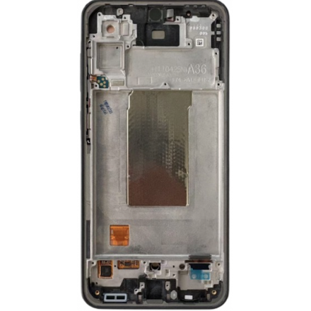 N243 Pantalla Completa Original LCD Y Táctil Con Marco Para SAMSUNG GALAXY A36 5G SM-A366 (NEGRO)