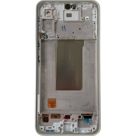 N243 Pantalla Completa Original LCD Y Táctil Con Marco Para SAMSUNG GALAXY A36 5G SM-A366 (VERDE)