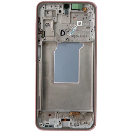 N247 Pantalla Completa Original LCD Y Táctil Con Marco Para Samsung Galaxy A26 5G / SM-A266 (ROSA)