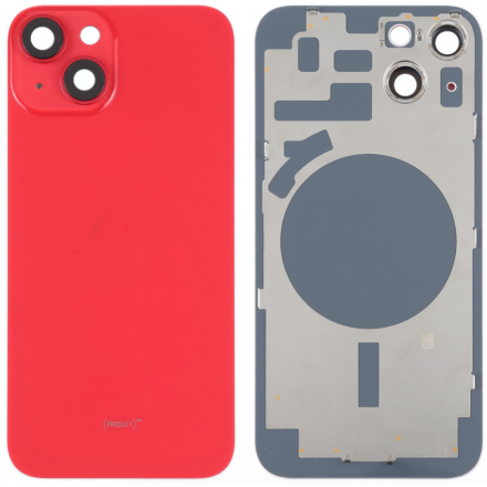 Tapa Trasera Con Soporte Metal Y Lente para iPhone 14 Plus