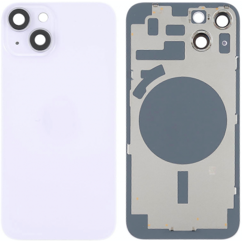 Tapa Trasera Con Soporte Metal Y Lente para iPhone 14 Plus