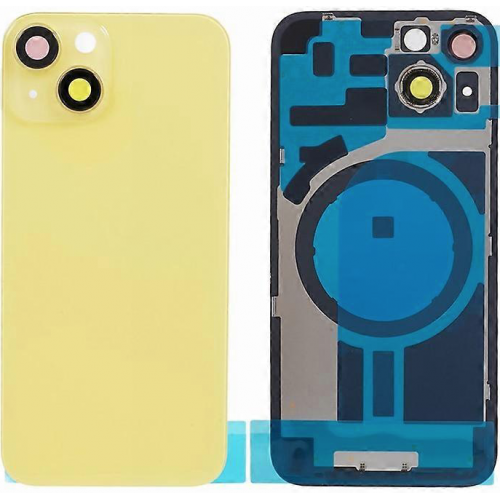 Tapa Trasera Con Soporte Metal Y Lente Para IPhone 14