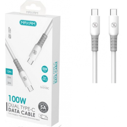 N109 SJ-2105C Maxam Cable TPE De Tipo C a Tipo C De 100w...