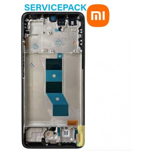 N212 SERVICE PACK Pantalla Completa Amoled Y Táctil Original Con Marco Para Xiaomi Poco M7 PRO 5G