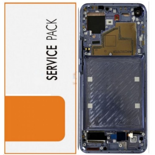 Pantalla Con Marco Para Xiaomi MI 11 5G - Calidad Premium (Negro)