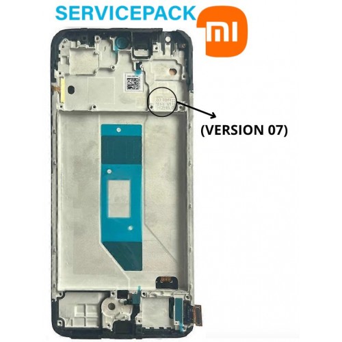 Pantalla Con Marco Para Redmi Note 14 4G - ORIGINAL ( Version 07)