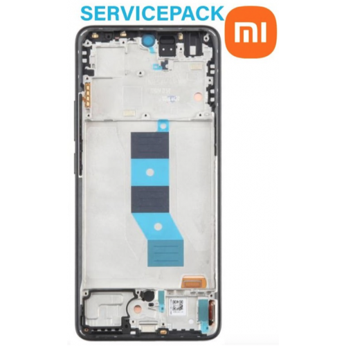 N214 SERVICE PACK Pantalla Completa Amoled Y Táctil Original Con Marco Para Redmi Note 14 5G