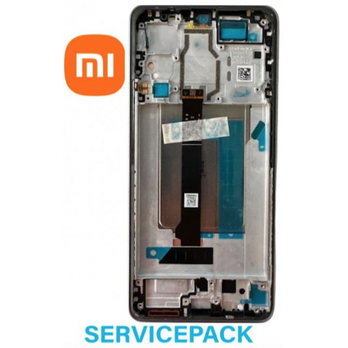 Pantalla Completa Original Con Marco Para Xiaomi Poco F6 5G (Negro)