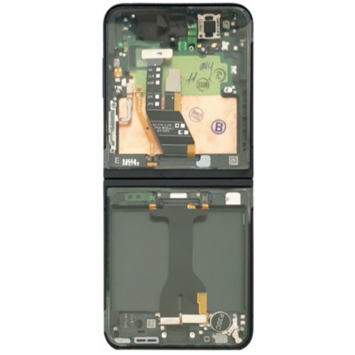 Pantalla Completa Amoled Y Táctil Con Marco (Flexible) Para Samsung Galaxy Z Flip 6 5G Original NEGRO