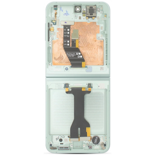 Pantalla Completa Amoled Y Táctil Con Marco (Flexible) Para Samsung Galaxy Z Flip 6 5G Original VERDE