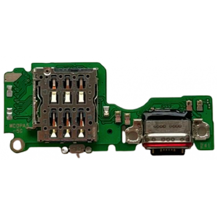 Flex Puerto De Carga Y Lector Tarjeta SIM Para Oppo A5 2025