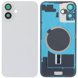 Tapa Trasera *Con Lente* De Cámara Y Soportes Metálicos Para iPhone 16 Plus