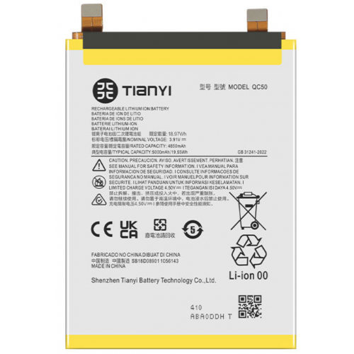 Bateria para Motorola Moto Edge 50 Fusion 5G...