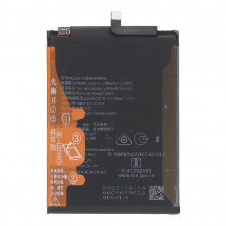 Bateria HB526694EHW Para Huawei Honor Magic6 Lite