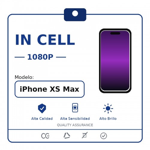 Ecrã Completo 1080p e Tátil para Apple iPhone...