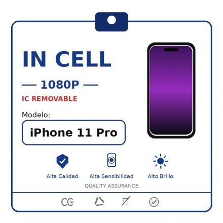 [AP44] Pantalla Completa IN-CELL 1080p Calidad Premium,...