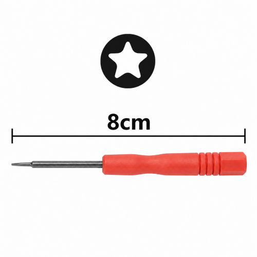Mini Destornillador con Punta Estrella *