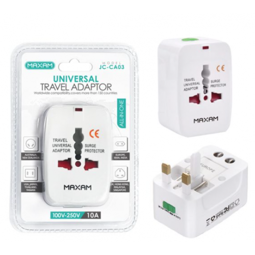 N30.1 Adaptador de Ficha Universal de Viagem...