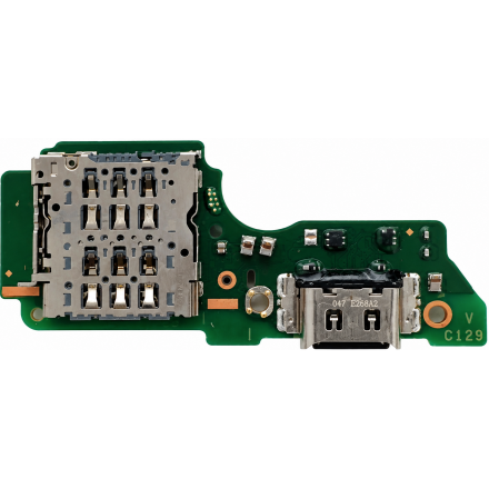 Flex Placa De Carga Y Lector Tarjeta SIM Para Oppo Reno...