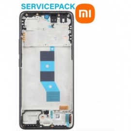 Ecrã com Aro Service Pack para Xiaomi Redmi Note 14 5G / POCO M7 Pro 5G - Preto - Original