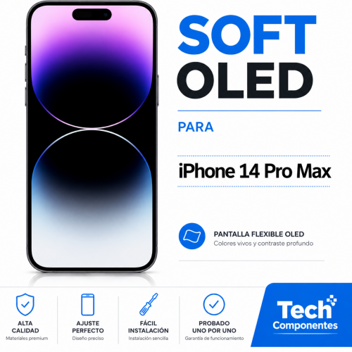 Pantalla OLED Flexible Soft IC Transferible...