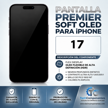 Pantalla OLED Flexible (Soft) con IC Transferible para...