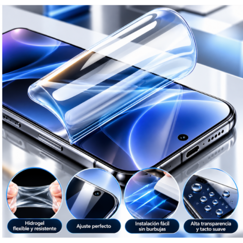 Protector de Hidrogel para Xiaomi Redmi Note 13...