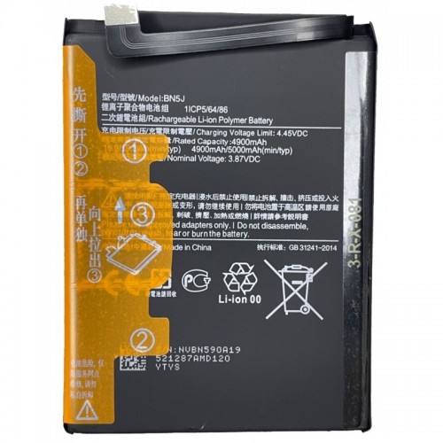 [B437] Bateria Interna de Lítio BN5J 5.000 mAh...