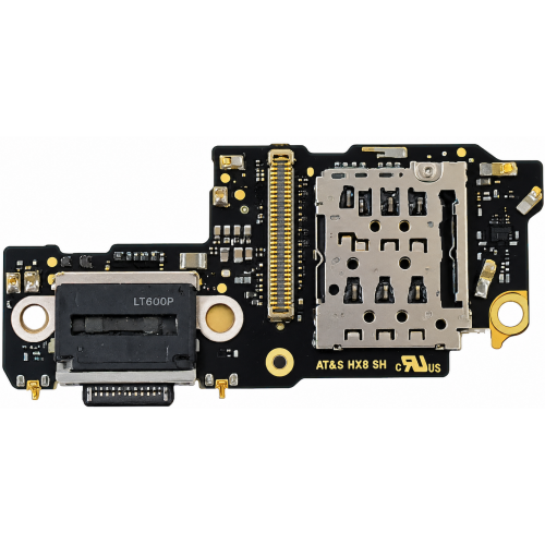 Placa de Conector de Carga Tipo C com Microfone...
