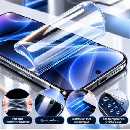 Protector de Hidrogel para Samsung Galaxy S26 Plus 5G...