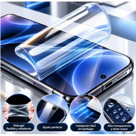 Protector de Hidrogel para Xiaomi Redmi Note 17 Pro 5G