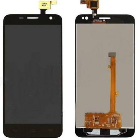 Alcatel Touch Idol Mini OT 6012D, 6012X, 6012A, Orange Hiro negra pantalla completa