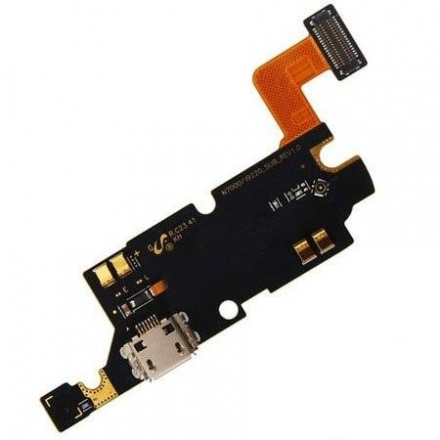 Flex con Conector de carga y accesorios Samsung Galaxy Note i9220 N7000 versión 1.0