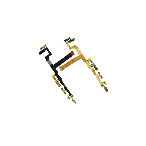 Flex de botones laterales con vibrador, sensor y micrófono para Sony Xperia Z5 Compact, E5823 E5803